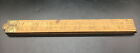 Vintage Lufkin Boxwood and Brass 3 Foot Folding Rule Model 3851 Scale Ruler