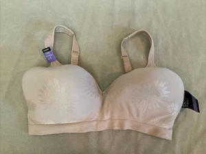Sujetador Beauty By Bali 42DD beige nuevo con etiquetas defectos - Imagen 1 de 7