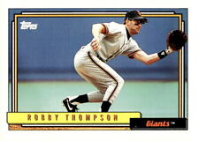 1992 Topps #475 Robby Thompson - San Francisco Giants