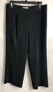 DKNY Womens Workwear Casual Office Career Dress Pants Capri Black Size 4 $89 nwt - Picture 1 of 2