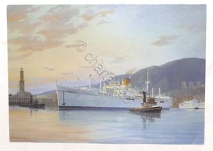 Costa Crociere - Stampa Nave da crociera Anna C. - anni '80 - Picture 1 of 1