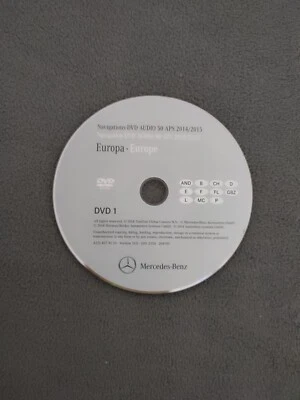 DVD Navigation Mercedes AUDIO 50 APS NTG4 DEUTSCHLAND 2014/15 E-Klasse W212 207 - Bild 1 von 4