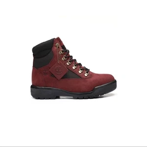 Timberland Men's 6 Inch Field Boot "Burgundy" TB0A5W79-C60 Burgundy/Red Size 8.5 - Picture 1 of 7