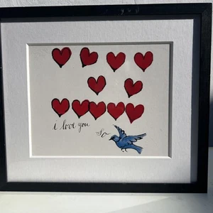 I love you so, c.1958 Andy Warhol king & McGaw RRP79 - Picture 1 of 11