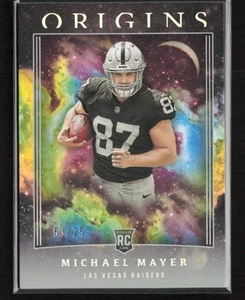 2023 Panini Origins #116 Michael Mayer Holo Silver #/75 RC - Picture 1 of 2