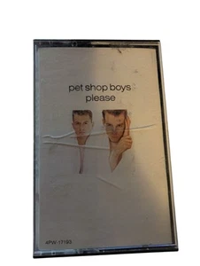 Pet Shop Boy Please Cassette Tape 1986 - Picture 1 of 9