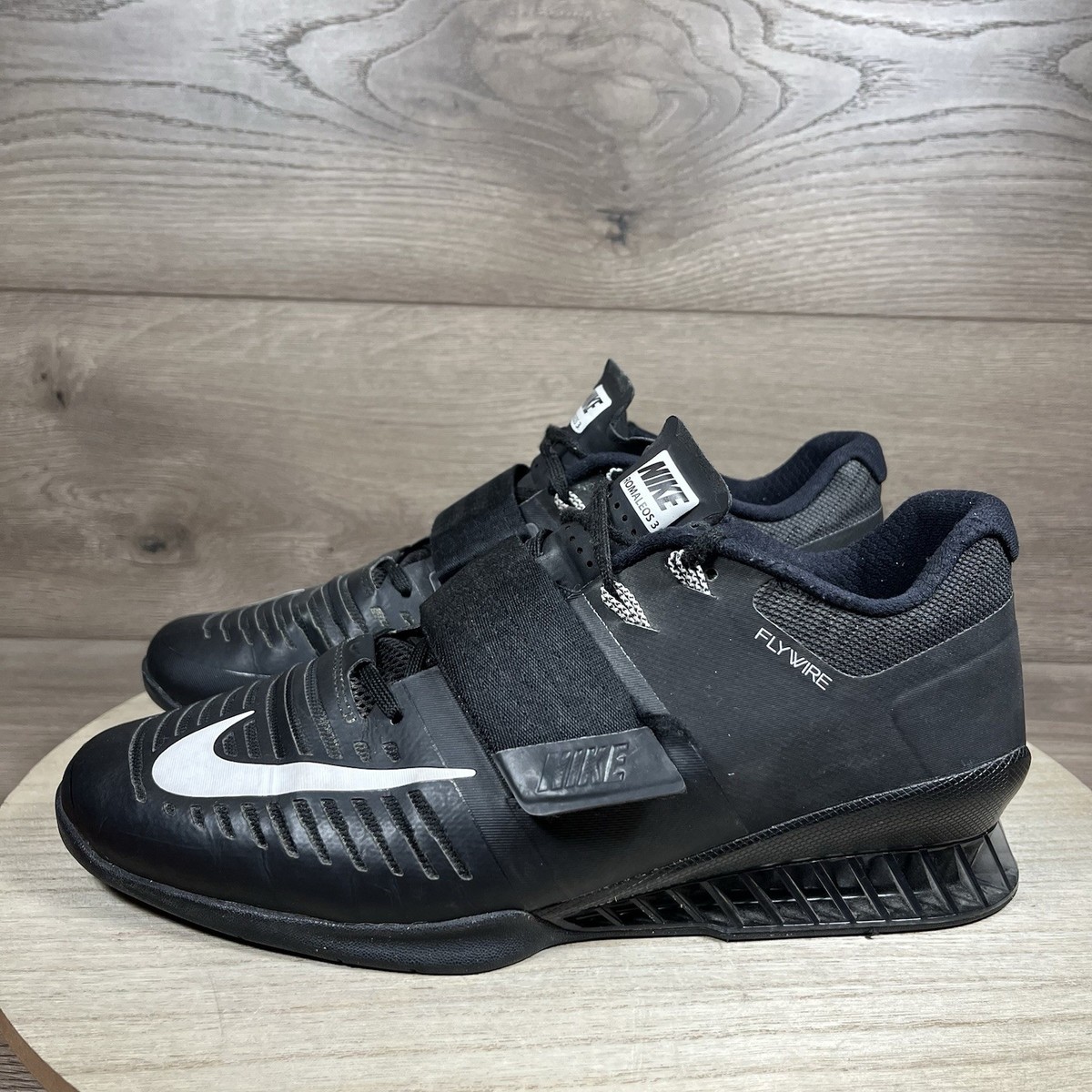 Nike Romaleos 3 Black for Sale | Authenticity Guaranteed | eBay Nike Romaleos 3 Black for Sale | Authenticity Guaranteed | eBay
