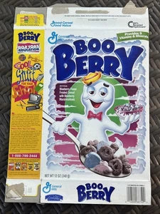 1997 General Mills Boo Berry Müslischachtel - CUT-OUT Maske - Bild 1 von 3