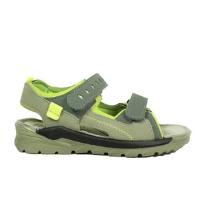 Ricosta Tajo Salbei/Acido Children's Rip Tape Sandals - Picture 1 of 4