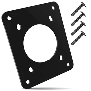 MICTUNING 4 Holes Golf Cart Charging Port Adapter Plate for EZGO TXT EZ-GO 110V - Picture 1 of 9