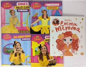 Emma Memma / Emma Wiggle x 5 Hardcover Books Cinderemma Storybook - Picture 1 of 17
