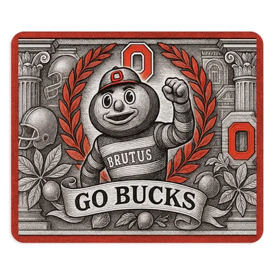 Ohio Buckeyes Mouse Pad 9.5"x8" | Go Buckeyes Desk Mat | Waterproof and Smoth - Image 1 of 4