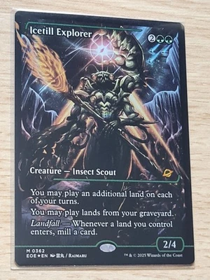 MTG Icetill Explorer - Japan showcase - Foil- Mythic - NM Edge of Eternities! - Bild 1 von 2