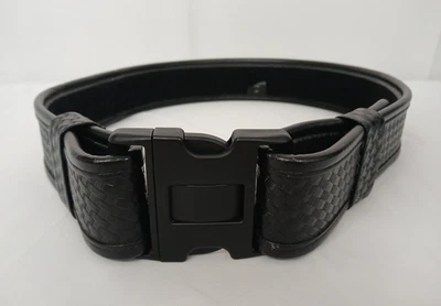 Cinturón pistola Bianchi AccuMold Elite talla M negro canasta tejido gancho y bucle Foto 1 de 4