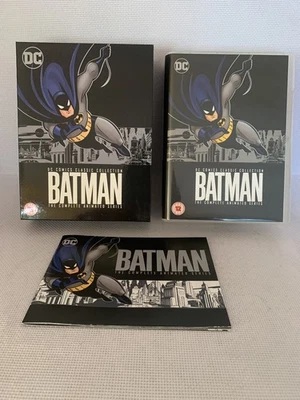 DC Comics Batman The Complete Animated Series 16 DVDs Box Set & Booklet - Image 1 of 4