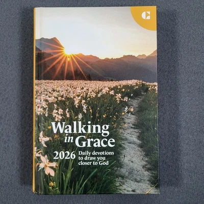 Walking in Grace 2026: Daily Devotions to Draw You Closer to God Hardcover Book - Image 1 of 4