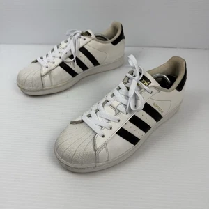 Adidas Superstar C77124 White Casual Shoes Sneakers Mens US Size 9 - Picture 1 of 14