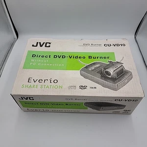 JVC CU-VD10 Everio Share Station DVD-Video Burner for Camcorder Complete  - Picture 1 of 14