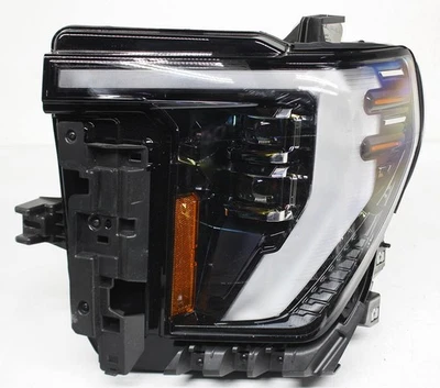 OEM Left Driver Side LED Headlamp For GMC Sierra 2500, 3500 SLT, Denali Chrome - Image 1 of 4