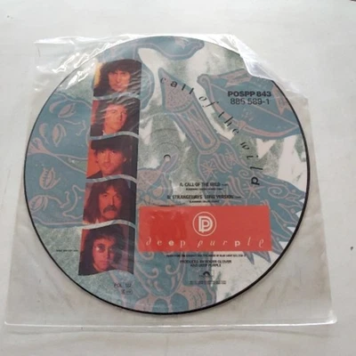 Deep Purple Call of the Wild Picture Disc Vinyl 1987 Polydor Rock - Image 1 of 4