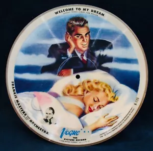 Vogue 10" Picture Disc #R 735~Welcome To My Dream & Anybody Home~Frankie Masters - Picture 1 of 2