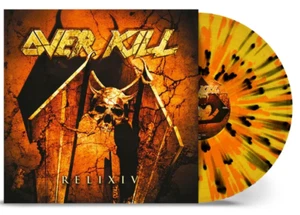 Overkill/ REli XIV-Limited Yellow Orange & Black Splatter LP - Picture 1 of 3