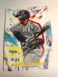 2020 Topps Inception Jumbo 5x7 Gleyber Torres Yankees 22 09/49 - Picture 1 of 1
