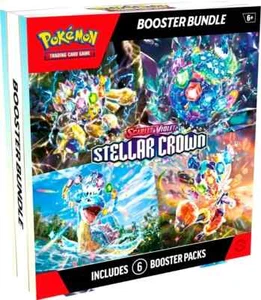 Pokemon Stellar Crown Booster Bundle Box Factory Sealed