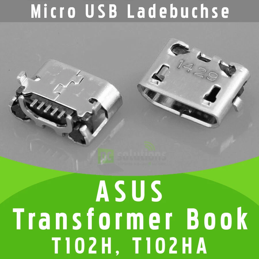 ✅ ASUS Transformer Book T102HA T102H Micro USB DC Female Charging Socket Port - Image 1 of 1
