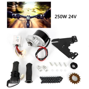 24V 250W ELECTRIC BICYCLE MOTOR KIT E-BIKE CONVERSION KIT SIMPLE DIY EBIKE NEW - Picture 1 of 13