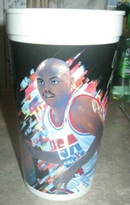 1990 USA Dream Team Olympic Basketball McDonalds Cup - Charles Barkley - Picture 1 of 2