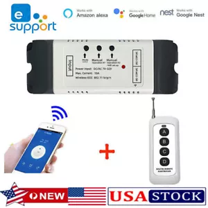 Controlador remoto DC12V 24V para motor actuador lineal WIFI control de aplicación móvil EE. UU. - Imagen 1 de 14