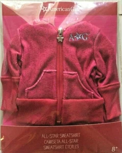 American Girl ALL-STAR Sweatshirt for 18" Dolls - NEW Retired - Picture 1 of 2