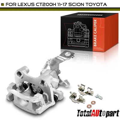 Disc Brake Caliper w/ Bracket for Toyota Corolla iM Lexus CT200h Rear Driver LH Foto 1 de 4