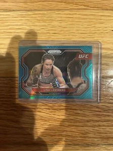 Lina Lansberg 2021 Panini Prizm UFC Teal Refractor Card 01/49 #103 - Picture 1 of 4