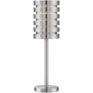 Lite Source LS-19921ALU Tendrill 1-Light Metal Pendant Table Lamp Aluminum - Picture 1 of 1