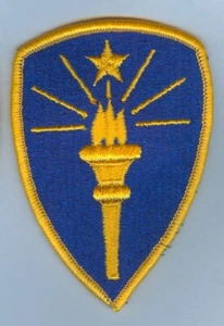 INDIANA ARNG / NATIONAL GUARD COLOR SHOULDER PATCH SET - 2 DIFFERENT VARIATIONS - Picture 1 of 2