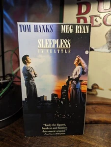 Sleepless in Seattle (1993) VHS Tape (PG) Rom-Com Tom Hanks/Meg Ryan GREAT COND. - Picture 1 of 7