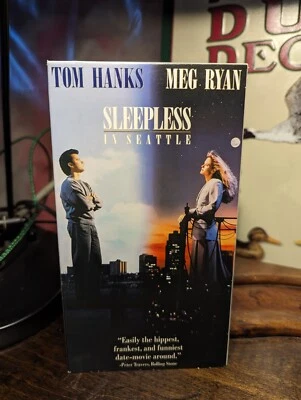 Sleepless in Seattle (1993) VHS Tape (PG) Rom-Com Tom Hanks/Meg Ryan GREAT COND. - Image 1 of 4