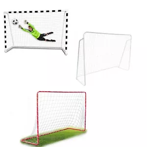 Fußballtor mit Netz Gartenfußballtor Kinderfußballtor Torwand Ballspiele Outdoor - Bild 1 von 24