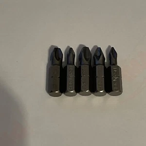 Brocas de destornillador a presión X5 Pozi 1,3 Philips 1,2,3 NUEVO - Imagen 1 de 1