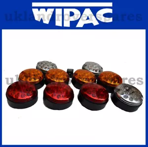 LAND ROVER DEFENDER NAS LED LIGHT UPGRADE KIT - 10 LAMPS, WIPAC - Picture 1 of 11
