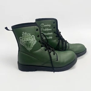 Harry Potter Hogwarts Slytherin Grün Stiefel | Damengröße 9 / EU 40 - Bild 1 von 11