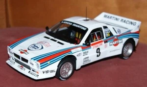 LANCIA 037 RALLY RALLYE TOUR DE CORSE 1983 M. ALEN - I. KIVIMAKI ESCALA 1:18 DE - Imagen 1 de 8