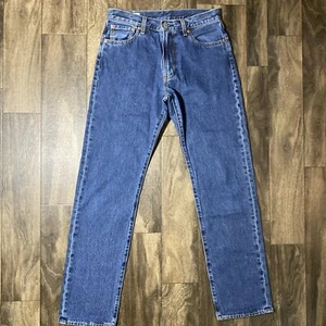 Levi's Premium 551 Z Jeans Herren 30 x 34 Big E Authentic Straight Fit Hanfmischung - Bild 1 von 10