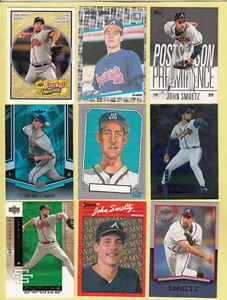 9 Karten Oddball von JOHN SMOLTZ ROOKIE Comic Card Postseason Preeminence MVP NICE - Bild 1 von 1
