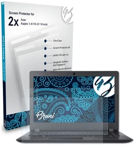 Bruni 2x Película Protectora para Acer Aspire 1 A114-31 14 inch - Imagen 1 de 4