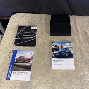 2017 BMW 3 Series Sedan OEM Owner’s Manual Set W/Factory Case-(Pre-Owned) - Picture 1 of 13