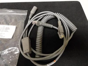 Datalogic 8-0434-09 Gray Cable Scanning 12 ft RS-232 8 pin Cable Duet/VS800 H14 - Picture 1 of 5