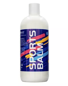 Sports Balm 500ml | Warm-Up Rub, Liniment, Embrocation | Sport Massage Lotion - Picture 1 of 4